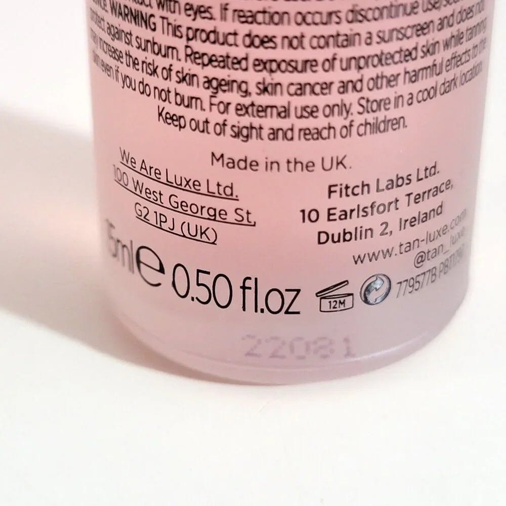 Tan Luxe Super Glow Facial Oil - .5 FL OZ - Picture 5 of 5